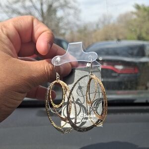 Classic Gold and Silver Hoop Earrings